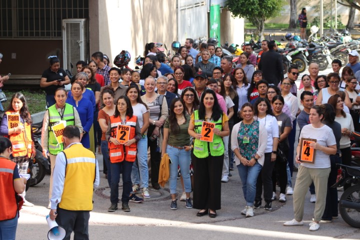 Simulacro Nacional 2024: Preparación y Compromiso en la UASLP
